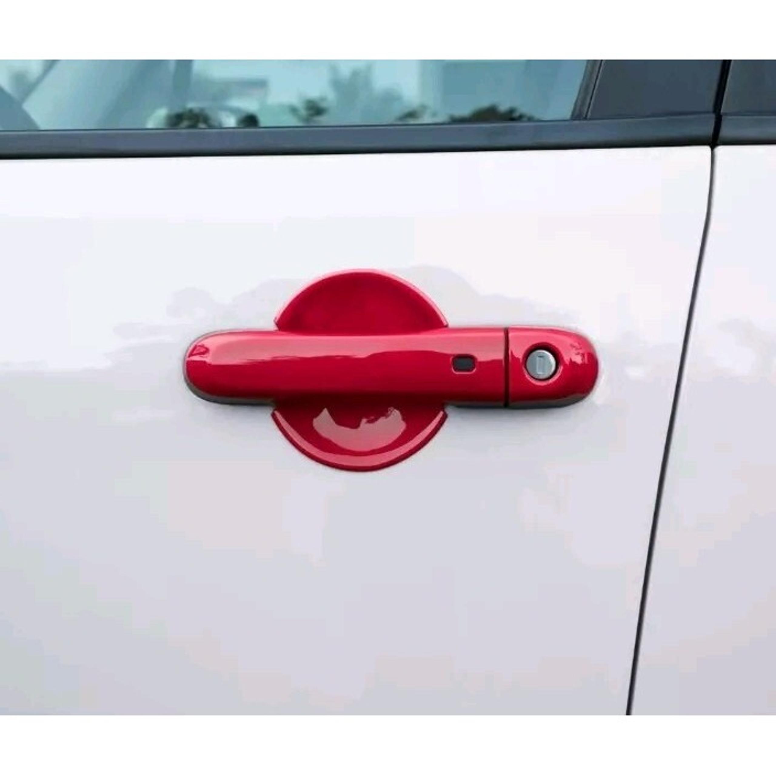 Jeep Renegade Door Red Handle Cover and Bowl Cover Trim for 2015 - 2022