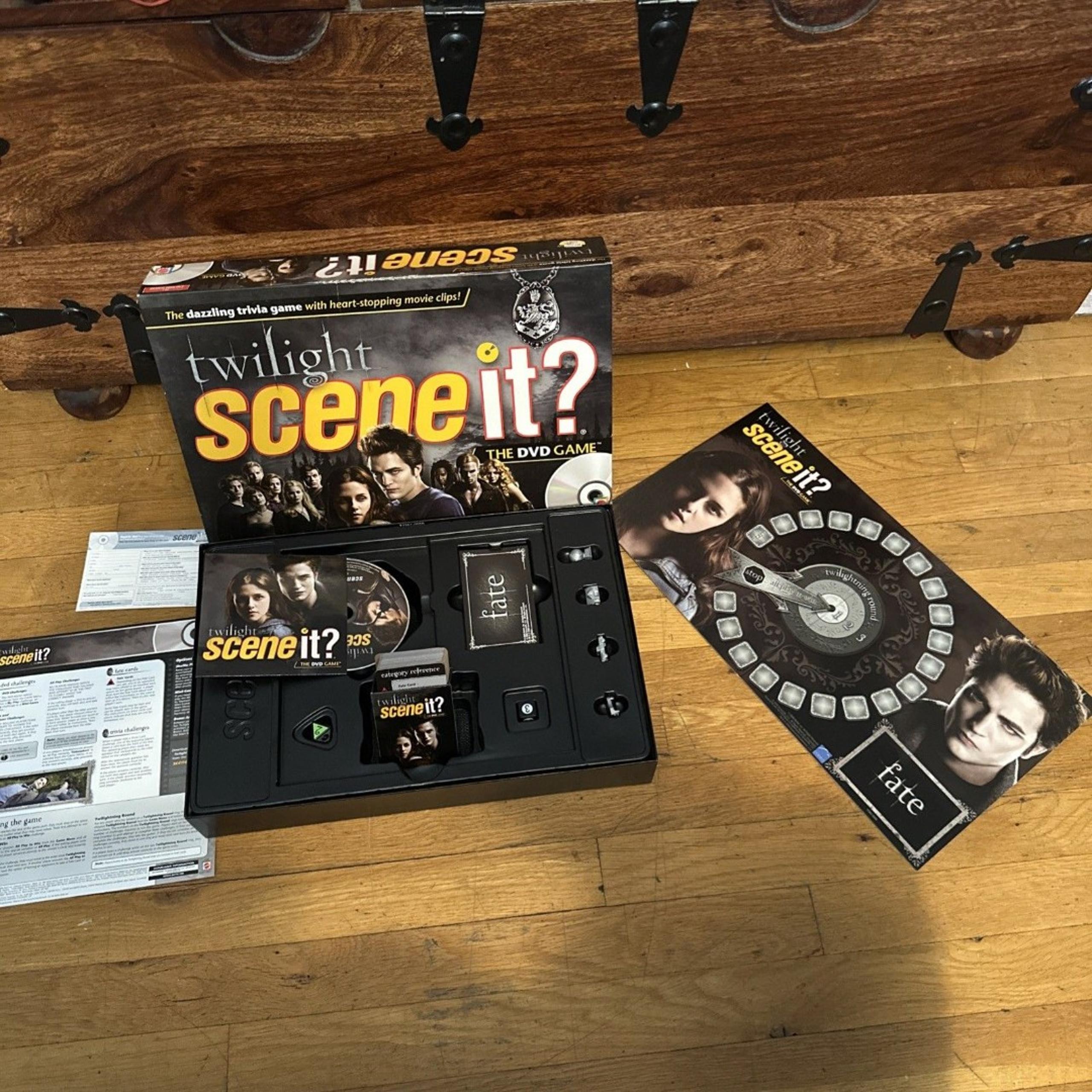 Twilight Scene It? Board Game The DVD Game Mattel 2009