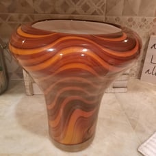 Large Vintage Vase Gorgeous