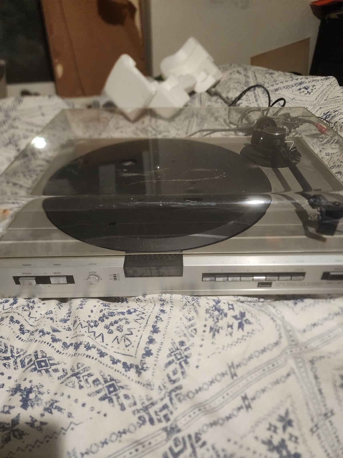 Vintage sansui turntable FR D55
