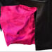 WHBM BLACK VELVET MID-LENGTH JACKET SIZE XS