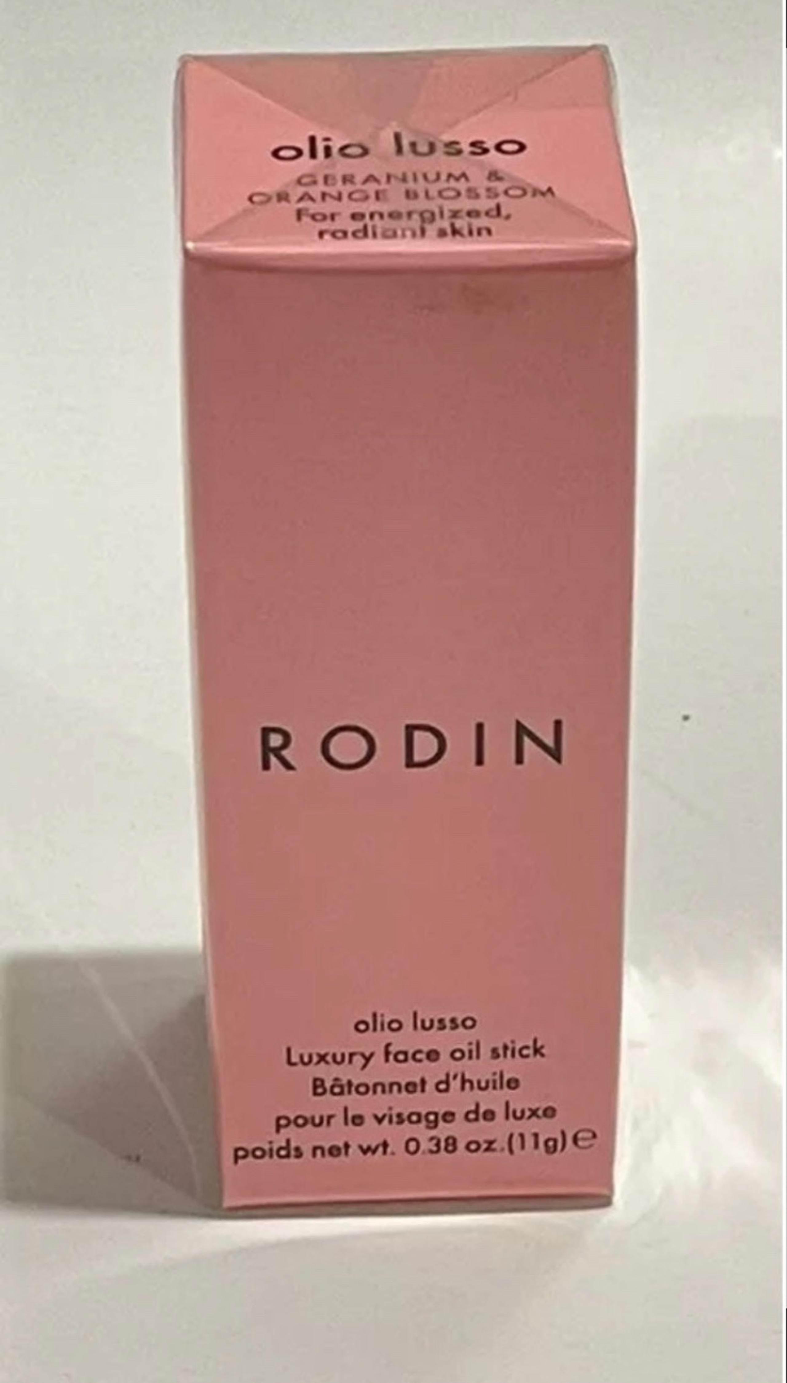 Rodin Luxury Face Oil Stick - Geranium And Orange Blossom Full Size New And Seae