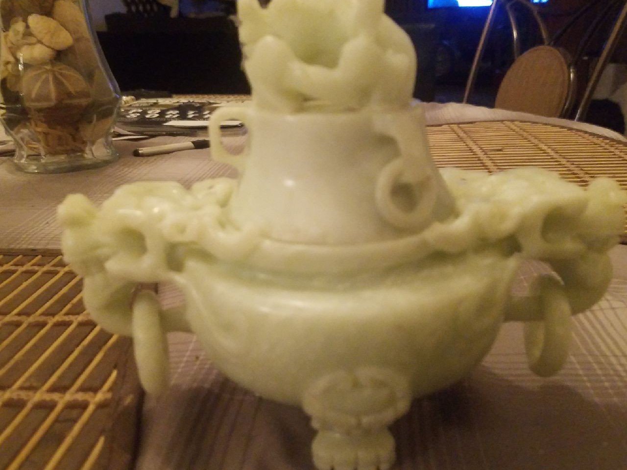 Jadeite also known as jade vase
