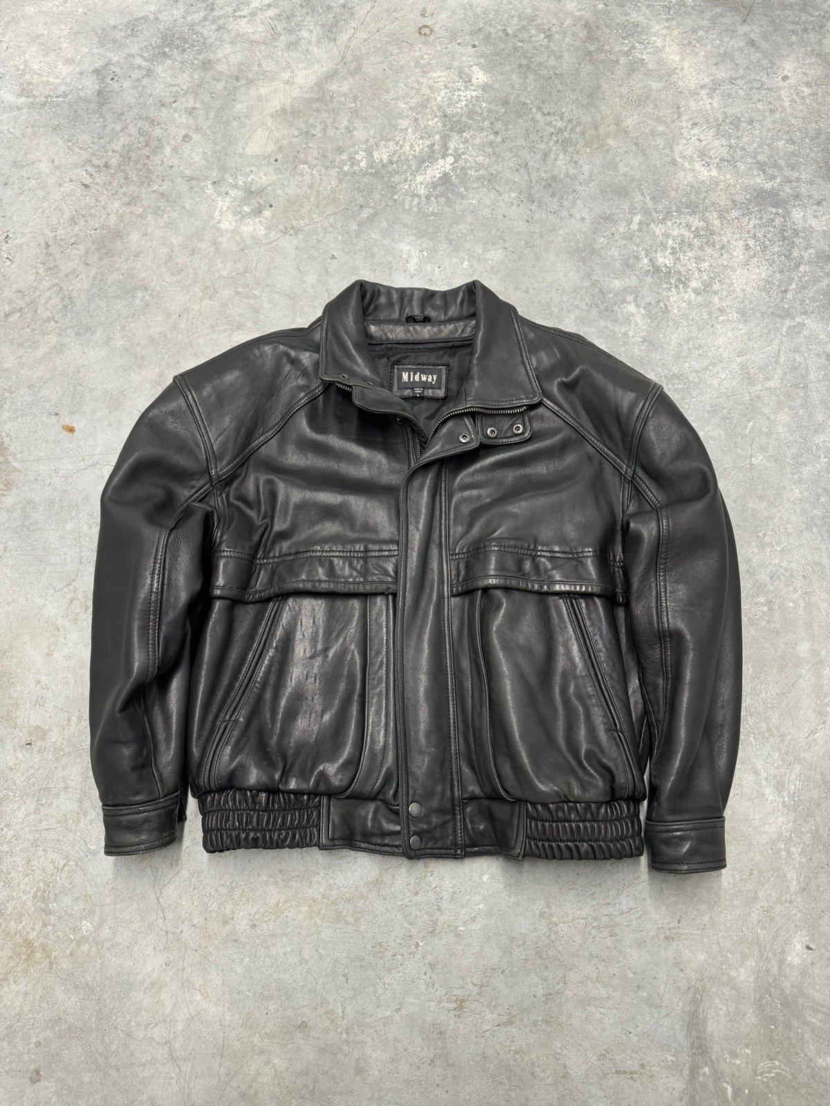 Bomber Leather Jacket