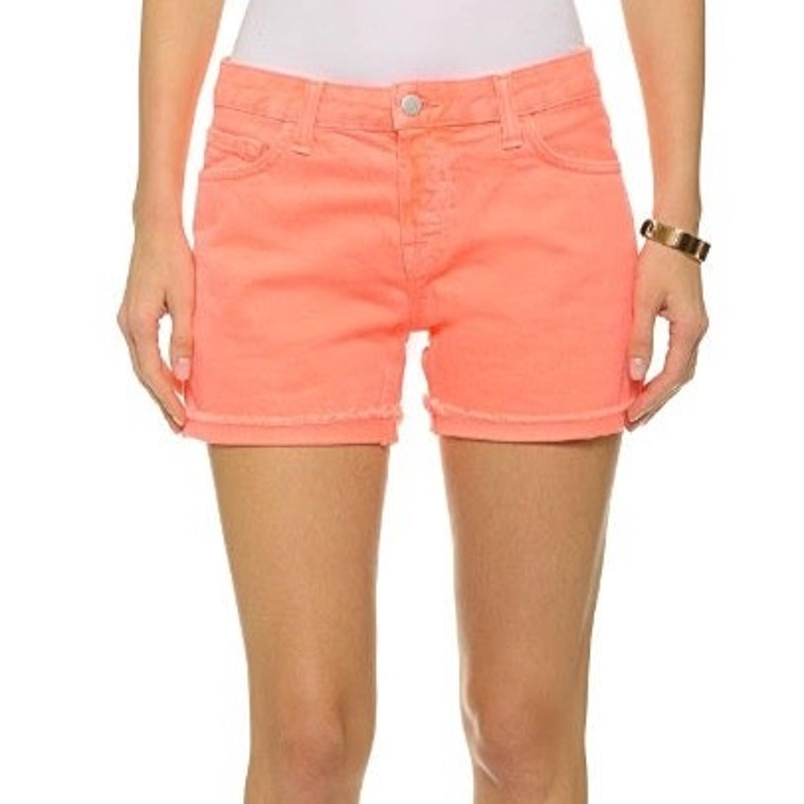 NWT J Brand Joanie shorts in coral US24