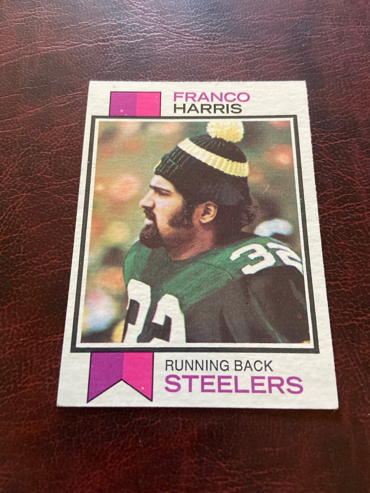 FRANCO HARRIS 1973 Topps FOOTBALL #89 RC ROOKIE NFL Card PITTSBURGH STEELERS HOF