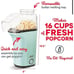 DASH Hot Air Popcorn Popper Maker with Measuring Cup to Portion Popping Corn Ker