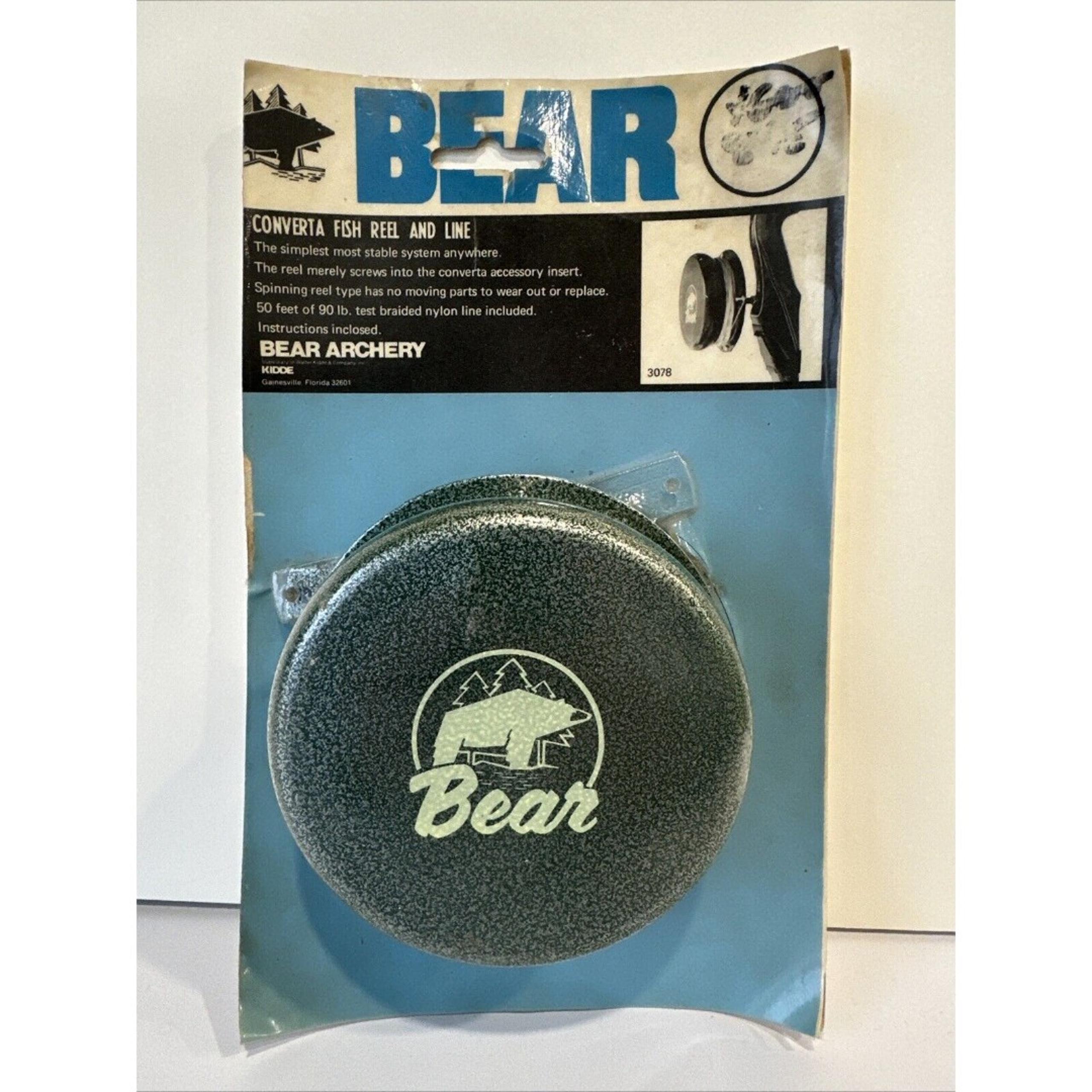 Vintage Bear Archery Bowfishing Reel New Old Stcok NOS