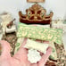 Vintage Art Nouveau Dollhouse Bed, Vintage Miniature Bed, Dollhouse Double Bed -