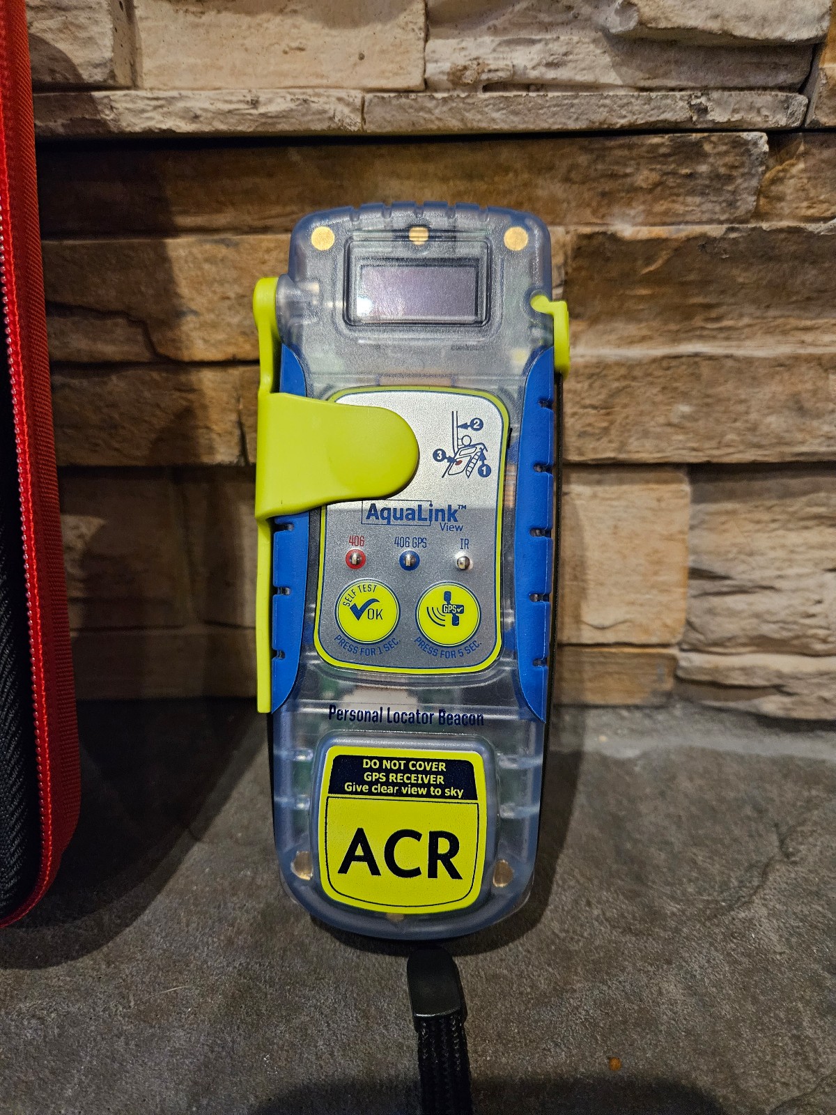 ACR Aqualink View GPS Personal Locator Beacon for Boating/Sailing