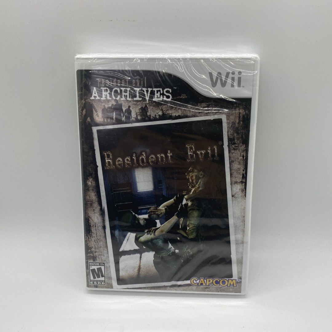 Resident Evil Archives: Resident Evil (Nintendo Wii, 2009) CIB Sealed