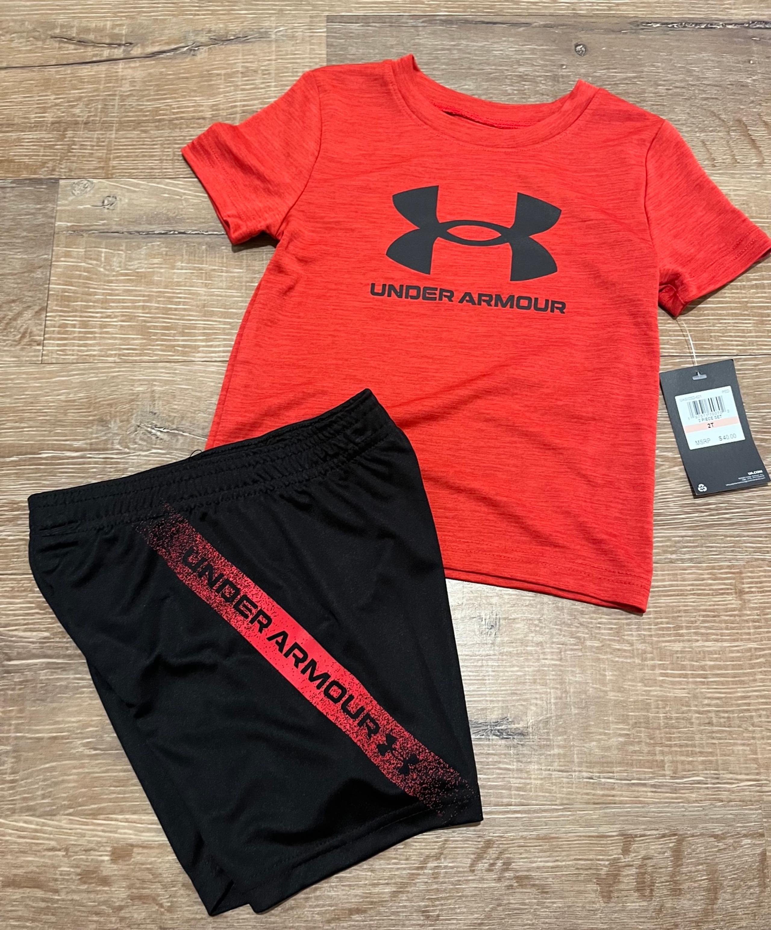 Brand New Toddler Boys Size 2T Under Armour Set