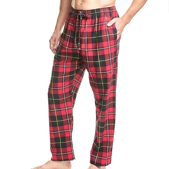NWT Polo Ralph Lauren Red BROMLEY Tartan Plaid Pajama Pants PONY Sz XL