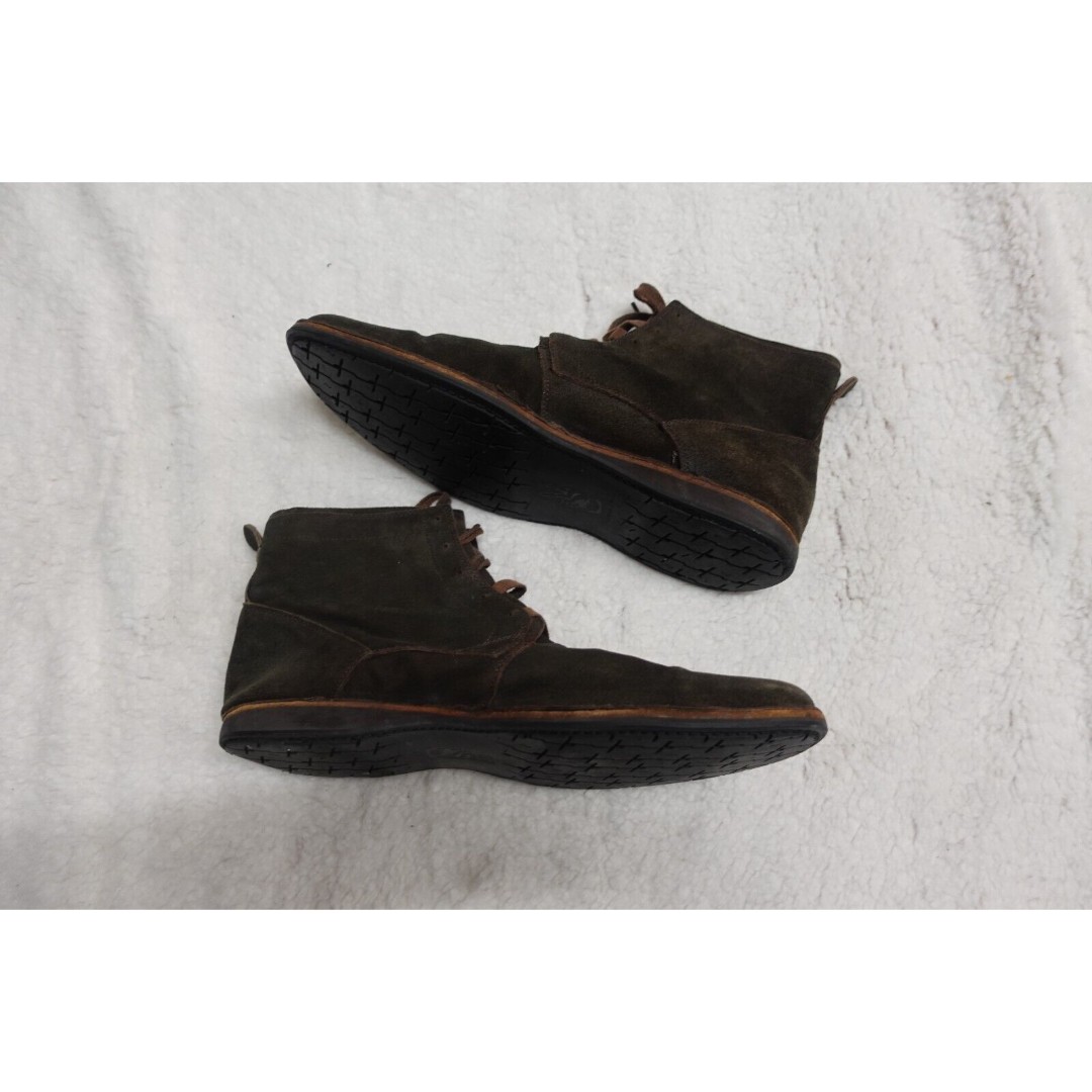 JOHN VARVATOS U.S.A. Brown Corduroy CHUKKA DESERT BOOTS Men's Sz 11.5M EUC