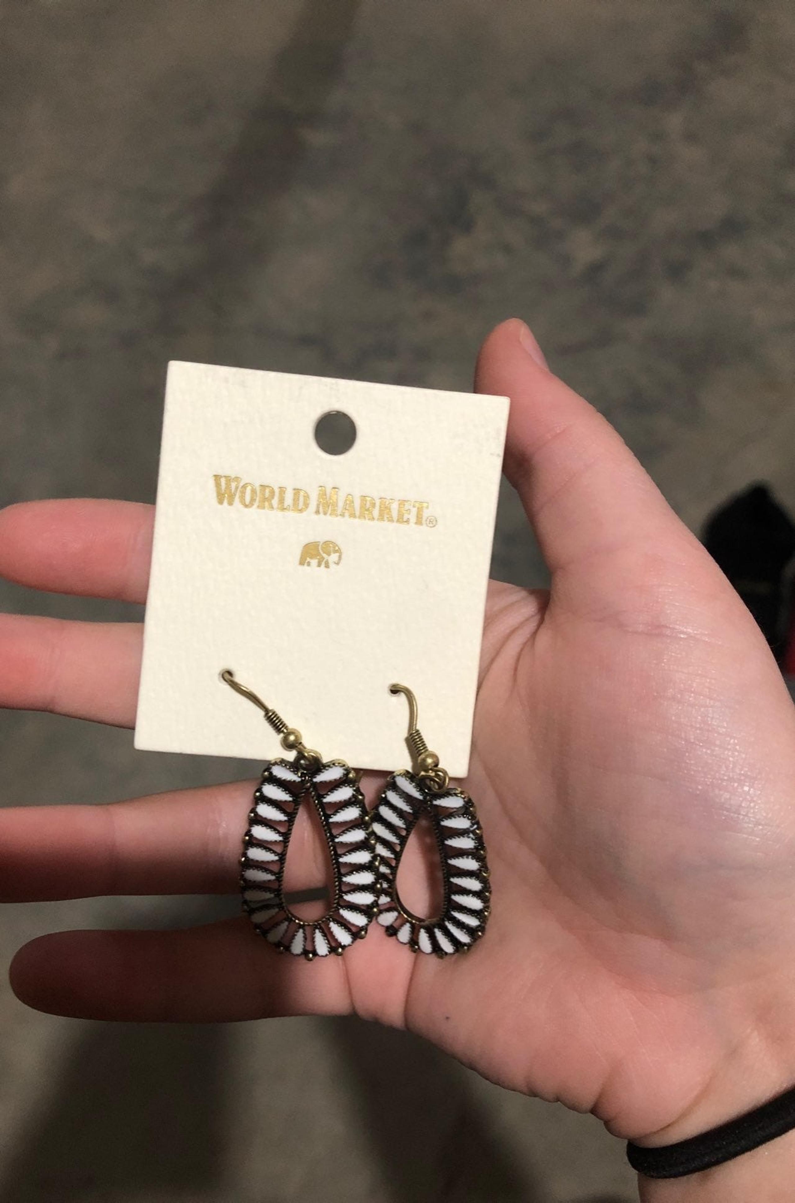 World Market earrings