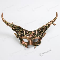 Medusa Devil Long Horn Sexy Masquerade Mask