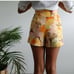 NWT Zara printed high waisted multicolored shorts