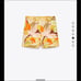 NWT Zara printed high waisted multicolored shorts