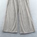 Victorias Secret Small Brown Velour Oatmeal Wide Leg Lounge Pants Streetwear New