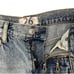 We The Free Bren Boyfriend Light Wash Distressed Button Fly Jeans Size 26