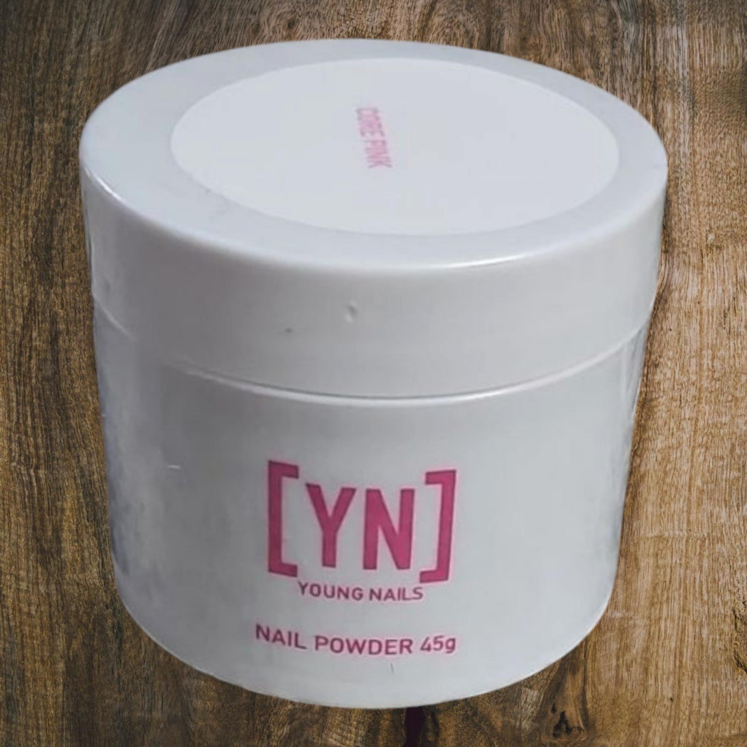 Young nails acrylic nail powder fake nails core pink
