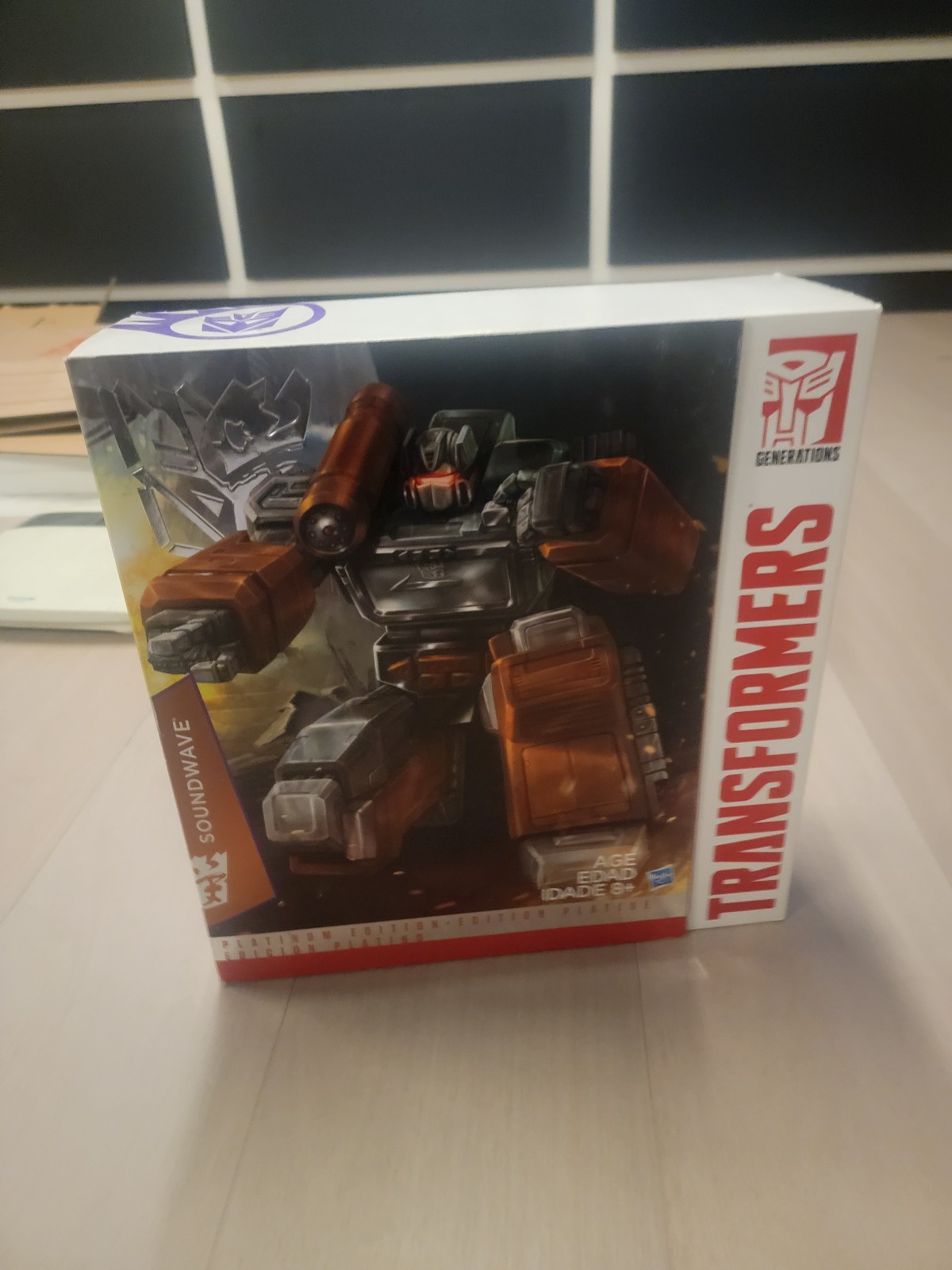 Hasbro Transformers Platinum Edition Year of The Goat Masterpiece Soundwave
