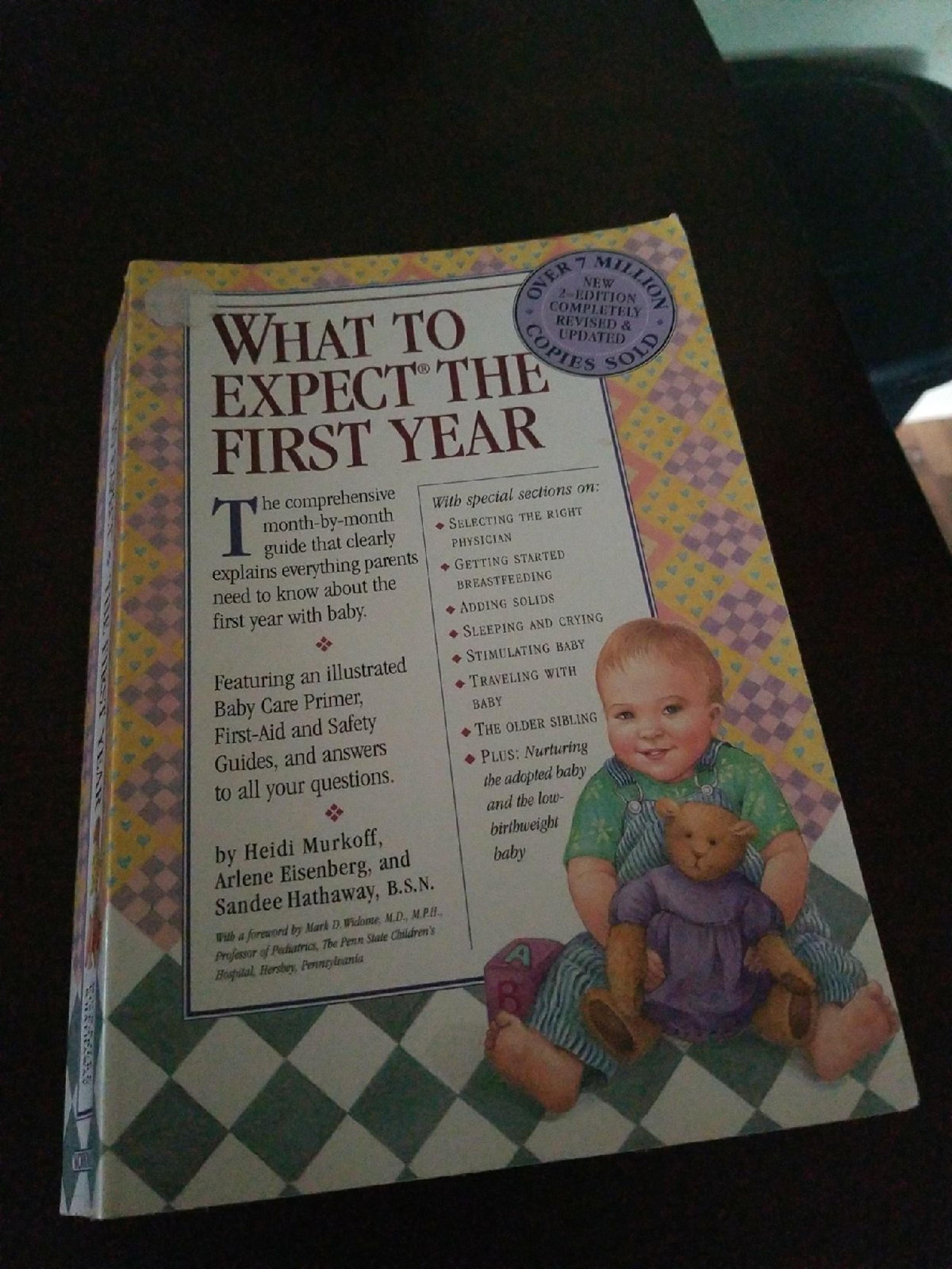 What to expect the first year book