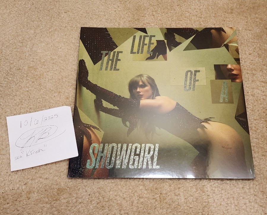 Taylor Swift The Life of a Showgirl Shiny Bug Wintergreen Vinyl