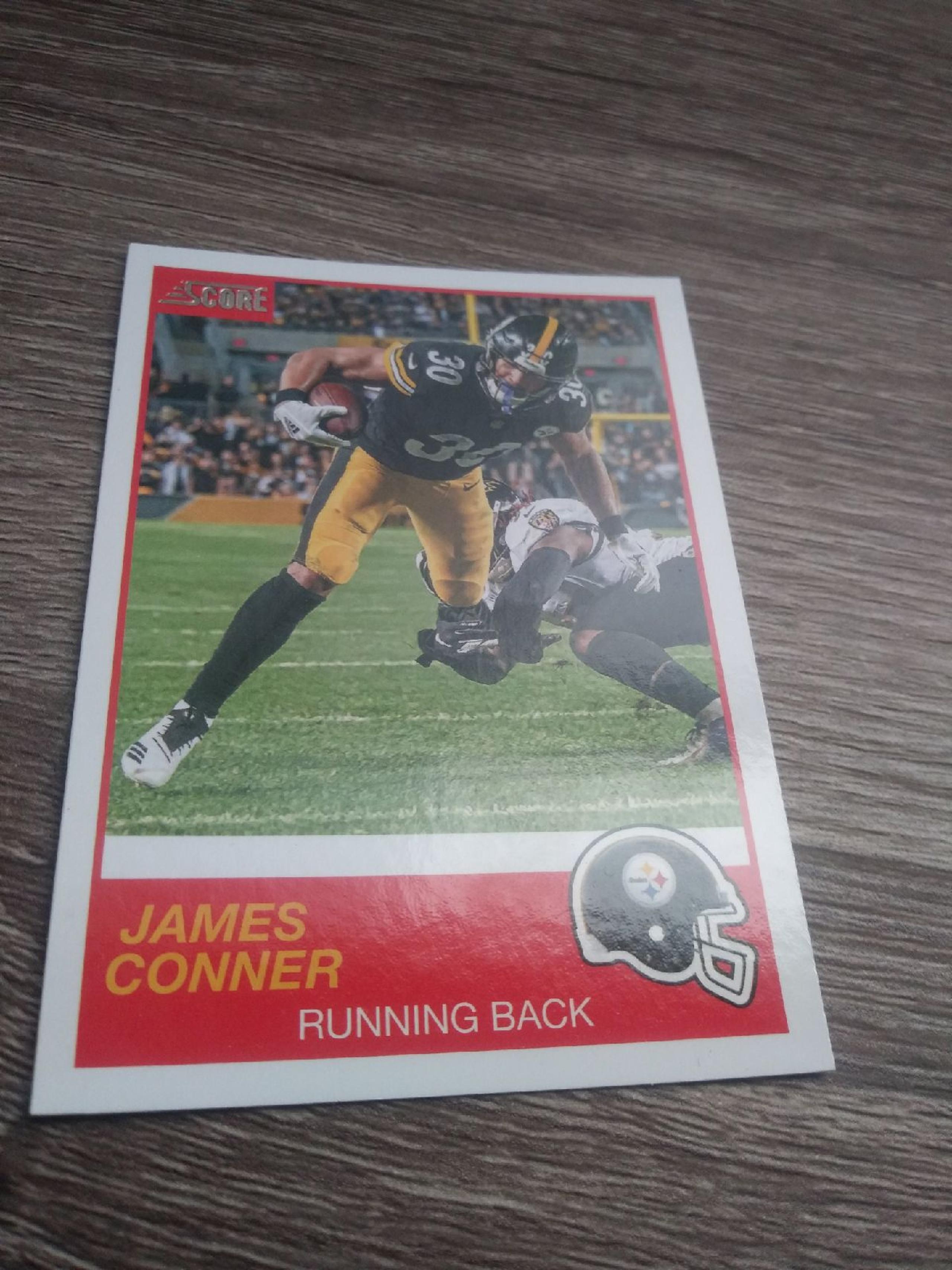 James conner score card
