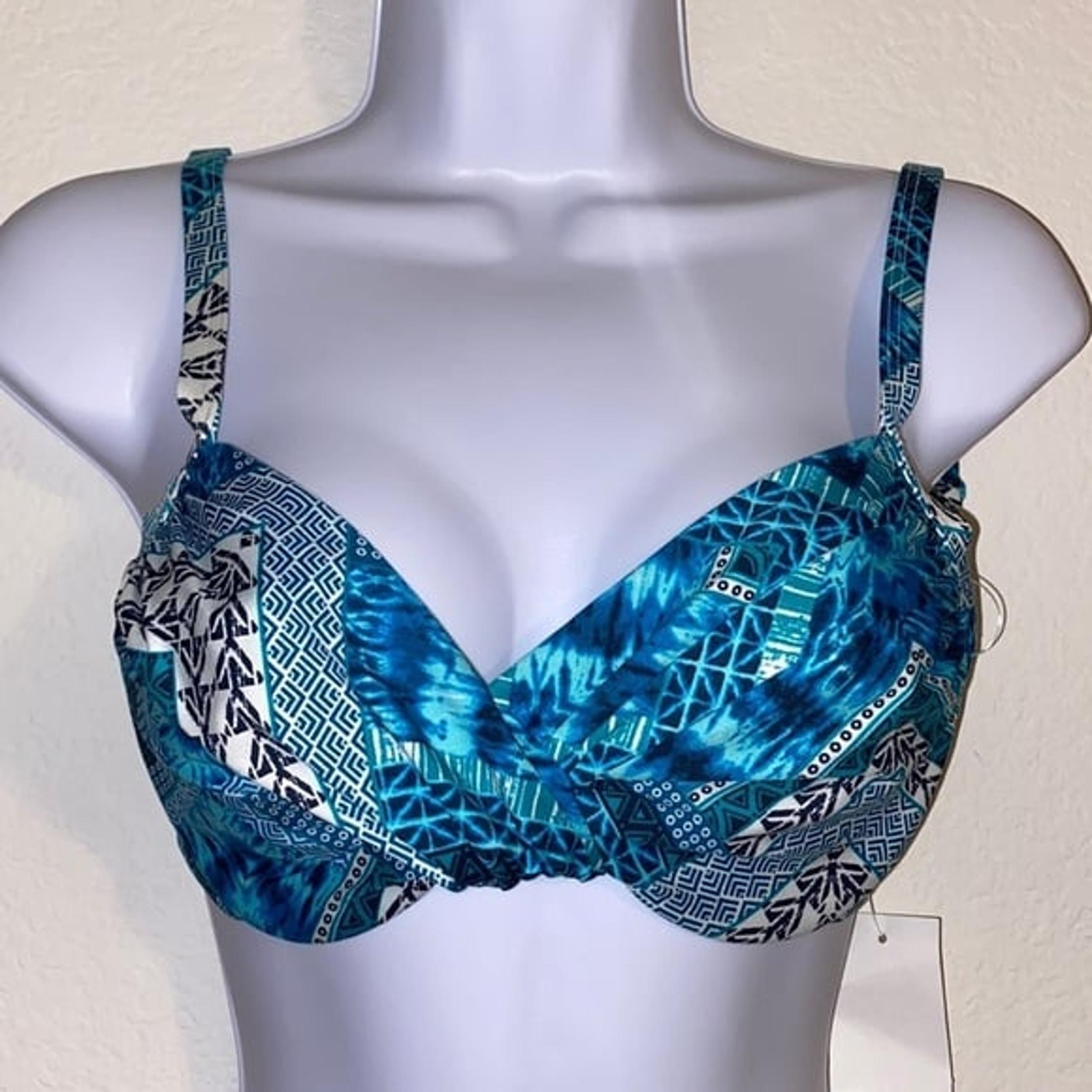New Kenneth Cole Reaction Bikini Top 34D