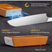 BULOFE Knife Sharpener Tool Rolling Kit Kitchen Knivies Sharpener with 15 & 20°