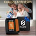 BULOFE Knife Sharpener Tool Rolling Kit Kitchen Knivies Sharpener with 15 & 20°