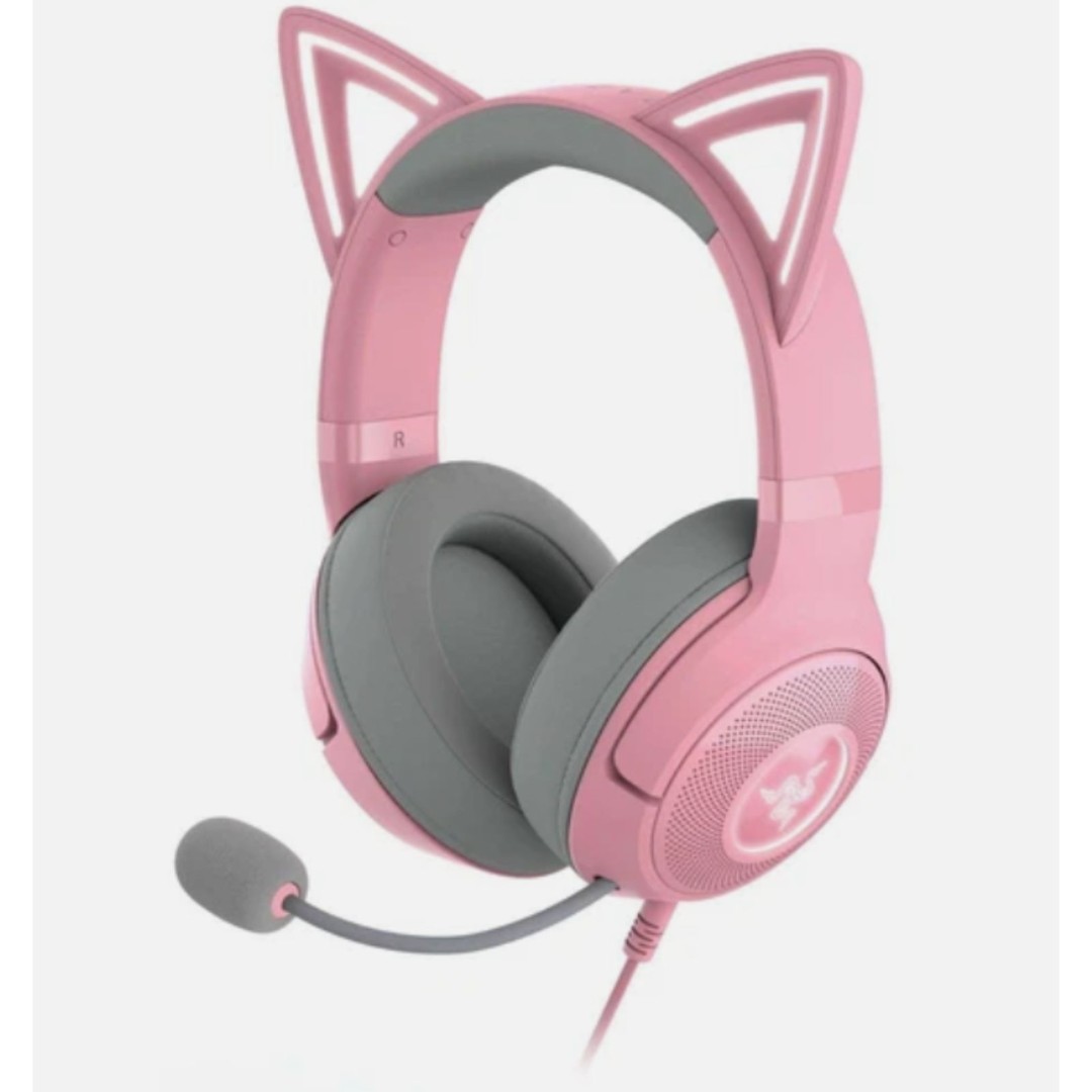Razer Kraken Kitty V2 Quartz Edition Wired Gaming Headset New