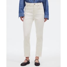 NWT Madewell The Perfect Vintage Jean In White Size 28