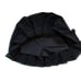 Aerie Black Faux Leather Pleated Skort