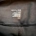 Aerie Black Faux Leather Pleated Skort