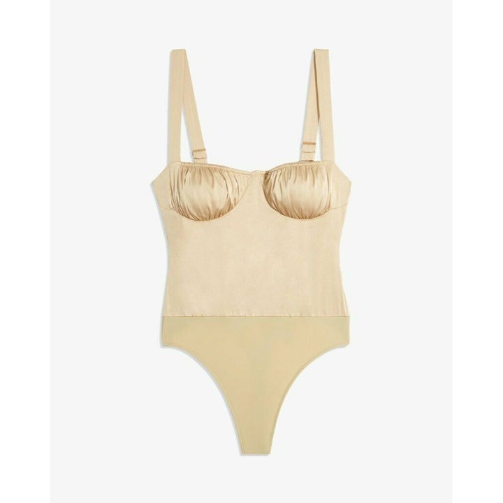 WeWoreWhat Bodysuit Stretch Ruched