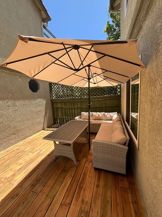 13Ft Large Patio Umbrella With Base Outdoor Double-Sided Market Extra Large