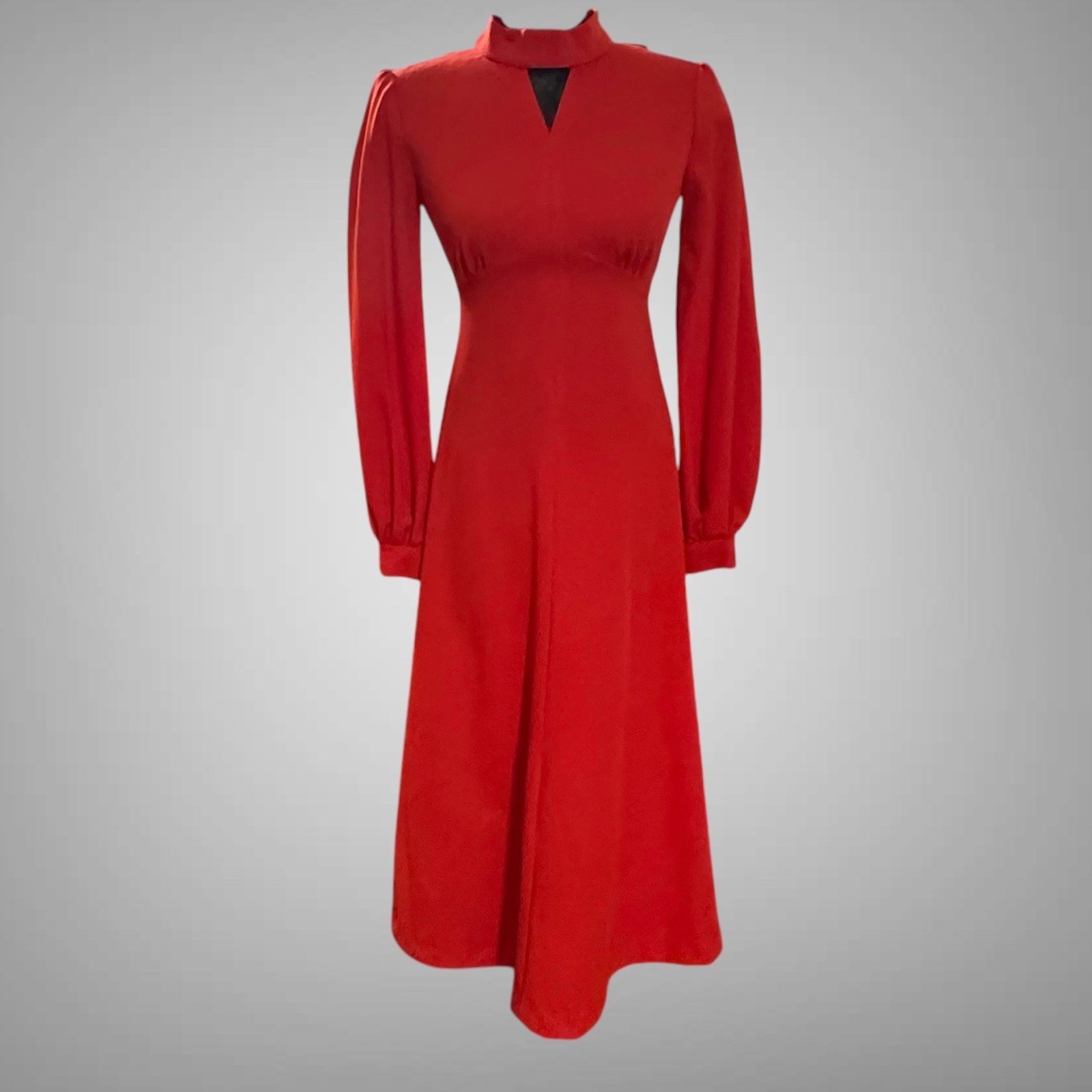 Vintage 70s Handmade Maxi Dress Size Small