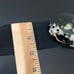Vintage Large Seashell Shell Buckle Black Elastic Belt One Size Waist 25”-36”