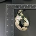 Vintage Large Seashell Shell Buckle Black Elastic Belt One Size Waist 25”-36”