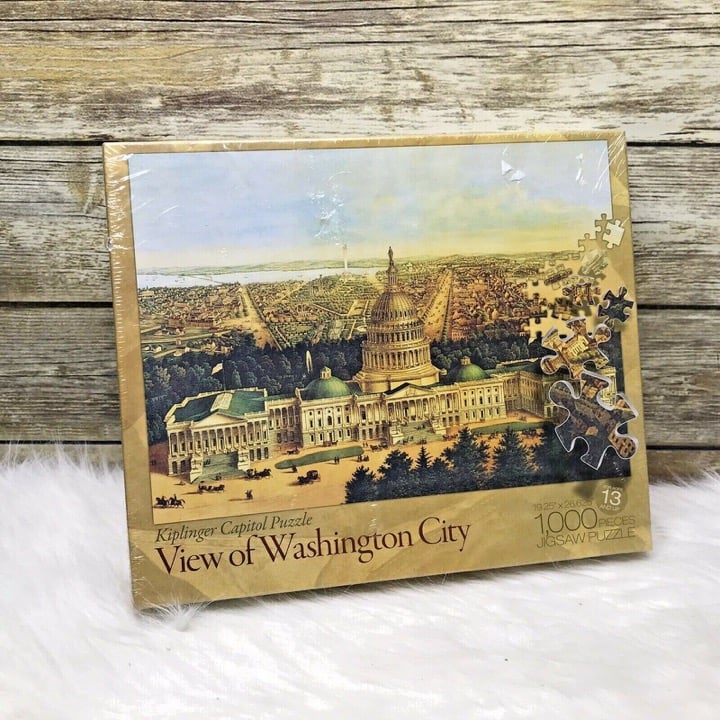 Puzzles Plus Inc Washington City Jigsaw