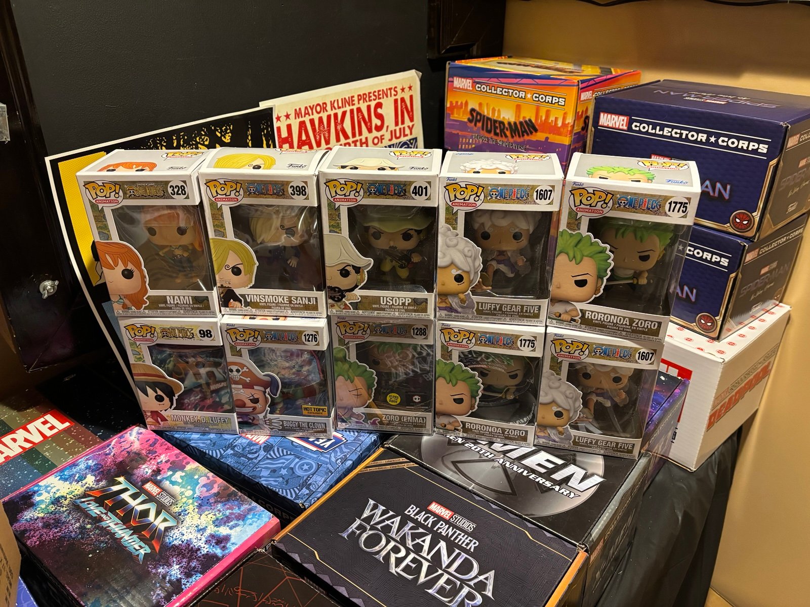 One piece funko pop lot