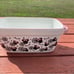 Disney Minnie Mouse Baking Dish NEW Halloween Spider Web Pink Handles Loaf Bread