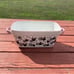 Disney Minnie Mouse Baking Dish NEW Halloween Spider Web Pink Handles Loaf Bread