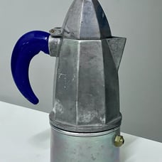 Vintage Inoxpran Italia by Prama Italian Stovetop Hinge Lidded Espresso Maker