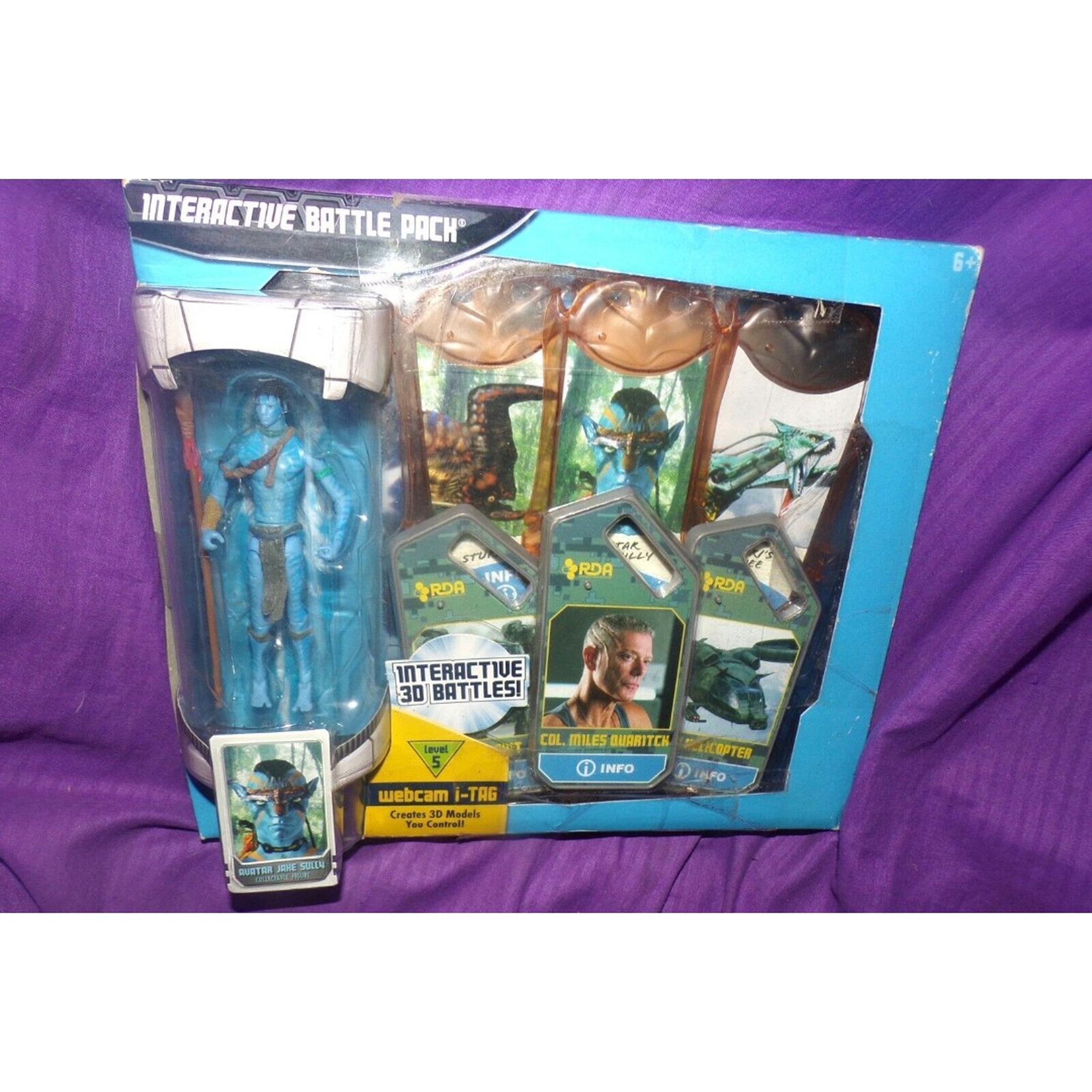 Avatar Movie Interactive Battle Pack Jake Sully Figure New sealed