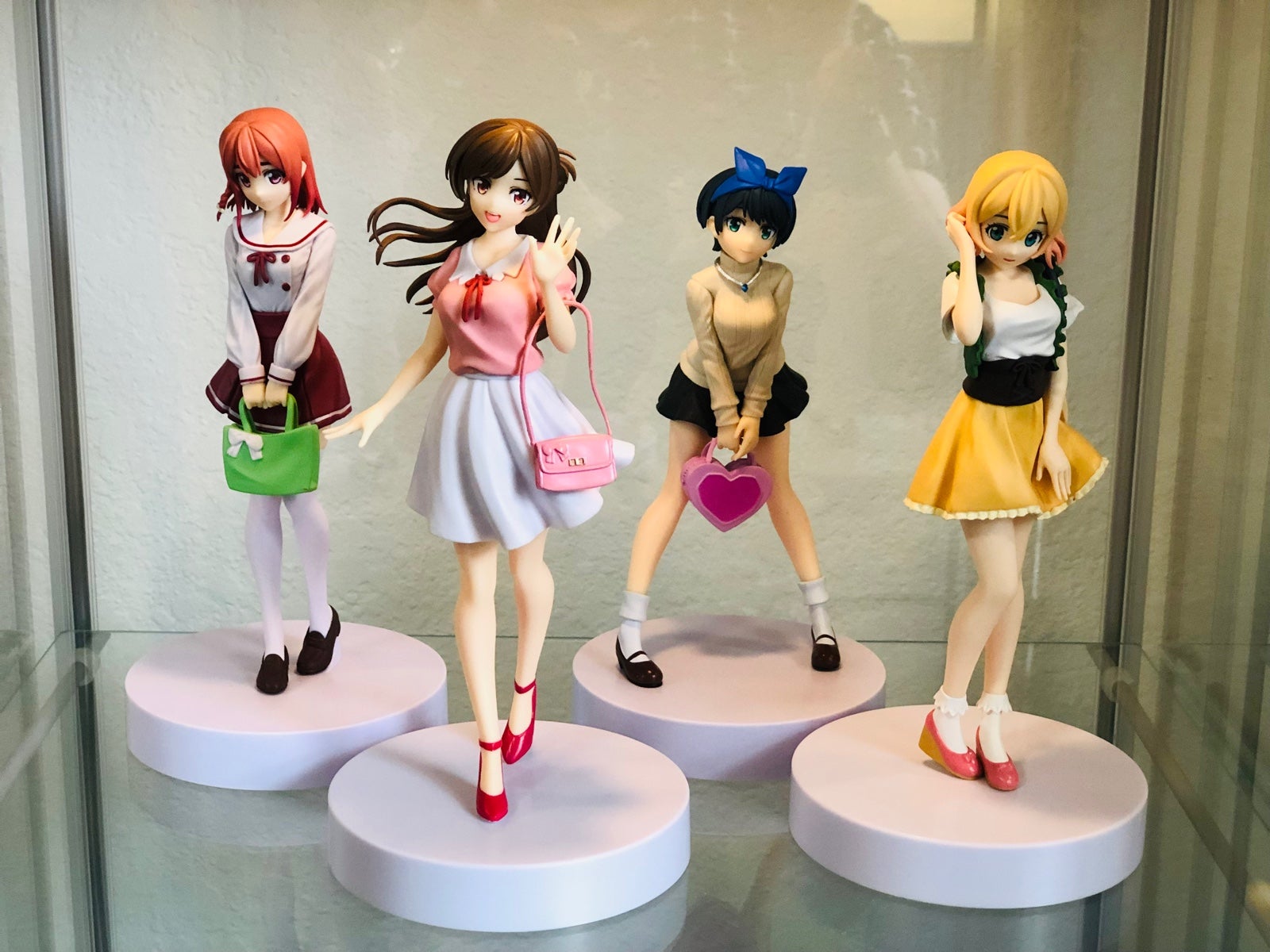 Rent a girlfriend set of 4 complete bundle Bandai 1st Style