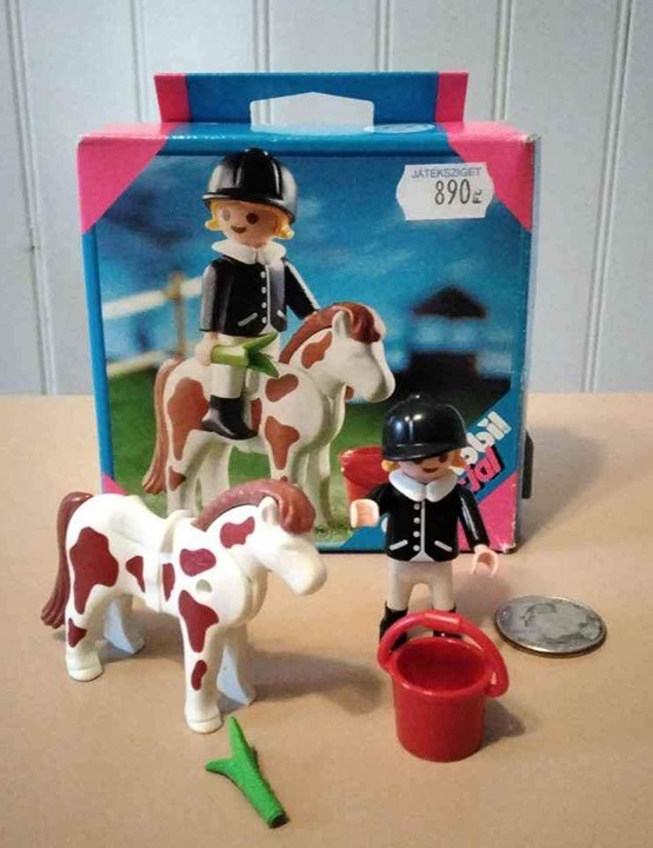 Special 4641 Equestrian Girl on Horse / Pony Complete - Playmobil