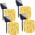 4Pack Each 40FT 100 LED Solar String Lights Solar Fairy Outdoor Waterproof